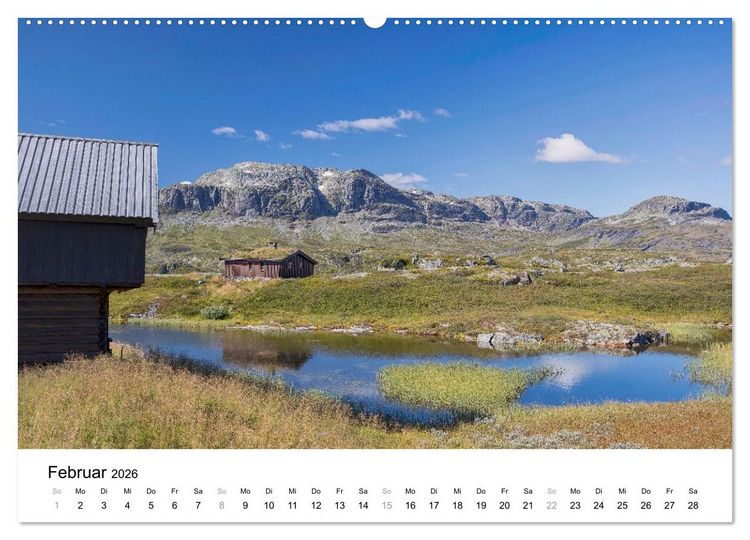 Produktbild: Norwegen - Magie aus Licht und Landschaft (Wandkalender 2026 DIN A2 quer), CALVENDO Monatskalender
