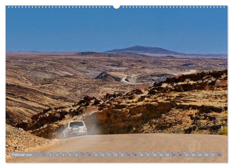 Produktbild: Namibia &ndash; Auf dem Weg ins Sossusvlei (hochwertiger Premium Wandkalender 2026 DIN A2 quer), Kunstdruck in Hochglanz