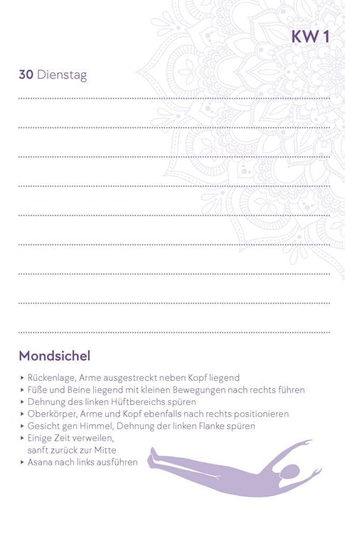 Produktbild: Yoga-Kalender 2026 - Taschenkalender mit Mantras, Meditationen, Affirmationen und Hintergrundgeschichten - im praktischen Format 10,0 x 15,5 cm, mit zahlreichen Illustrationen und Leseb&auml;ndchen