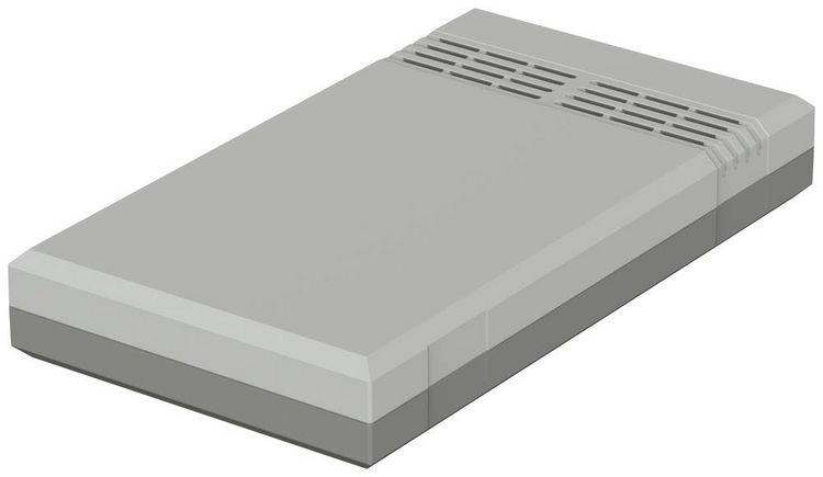 Produktbild: Bopla ELEGANT EG 2030 L 32203012 Elektronikgeh&auml;use 200 x 112 x 30 Polystyrol (EPS) Lichtgrau (RAL 7035) 1 St.