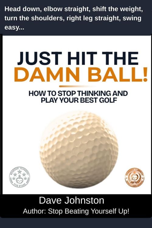 Produktbild: Just Hit The Damn Ball or How To Stop Thinking and Play Your Best Golf