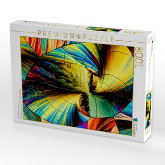 Produktbild: CALVENDO Puzzle Surreale Farbwelten- &Auml;pfels&auml;ure | 1000 Teile Lege-Gr&ouml;&szlig;e 64x48cm Foto-Puzzle f&uuml;r gl&uuml;ckliche Stunden