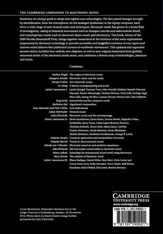 Produktbild: The Cambridge Companion to Electronic Music