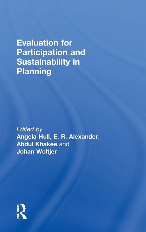 Produktbild: Evaluation for Participation and Sustainability in Planning