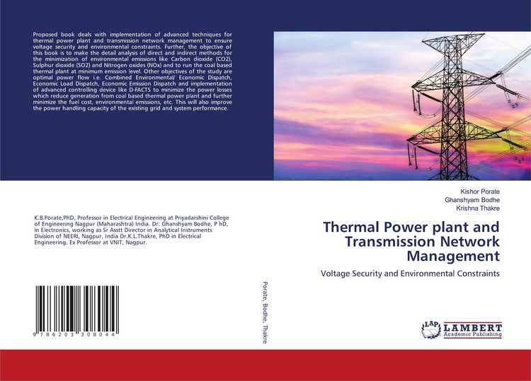 Produktbild: Thermal Power plant and Transmission Network Management
