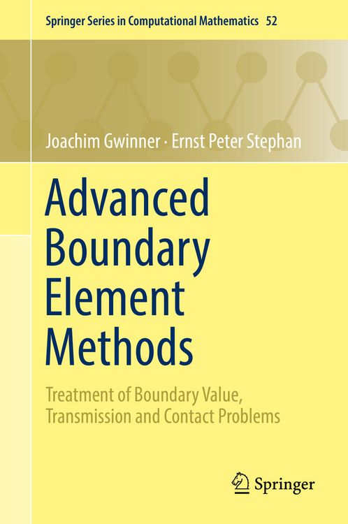 Produktbild: Advanced Boundary Element Methods