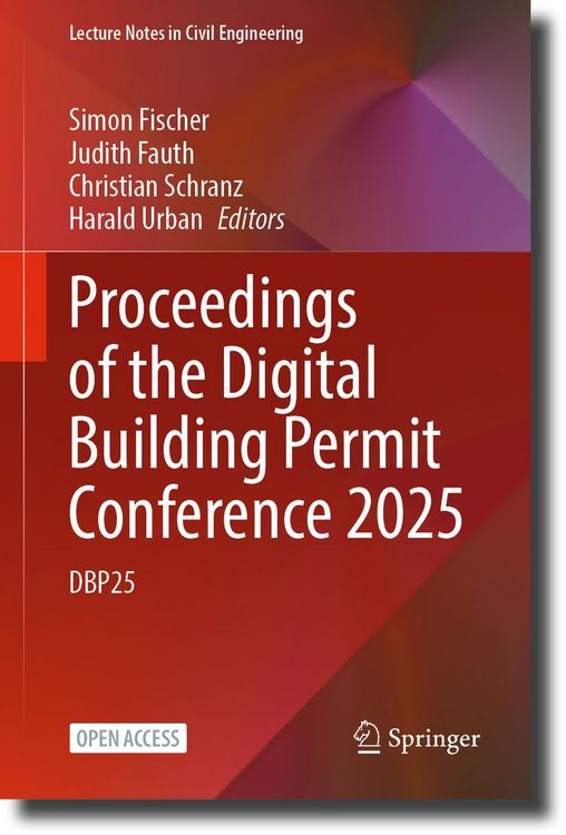 Produktbild: Proceedings of the Digital Building Permit Conference 2025