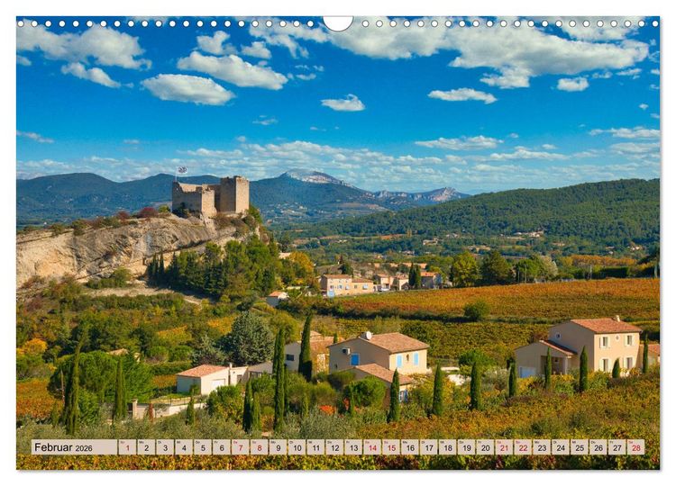 Produktbild: Magisches Land des Ventoux (Wandkalender 2026 DIN A3 quer), CALVENDO Monatskalender