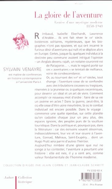 Produktbild: La gloire de l'aventure