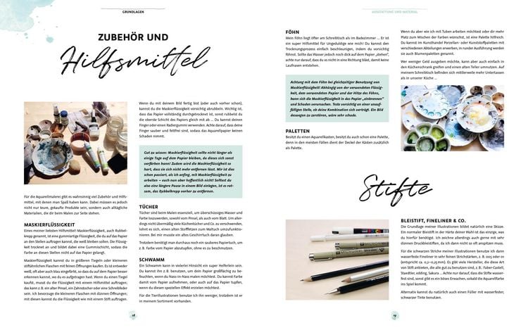 Produktbild: Die Kunst der Aquarellmalerei &ndash; Tiere: alle Watercolor-Grundlagen, Techniken und Motive Step by Step