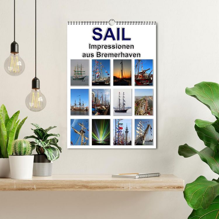 Produktbild: Sail - Impressionen aus Bremerhaven (Wandkalender 2026 DIN A3 hoch), CALVENDO Monatskalender