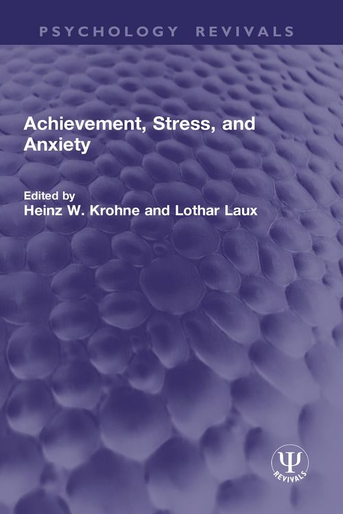 Produktbild: Achievement, Stress, and Anxiety
