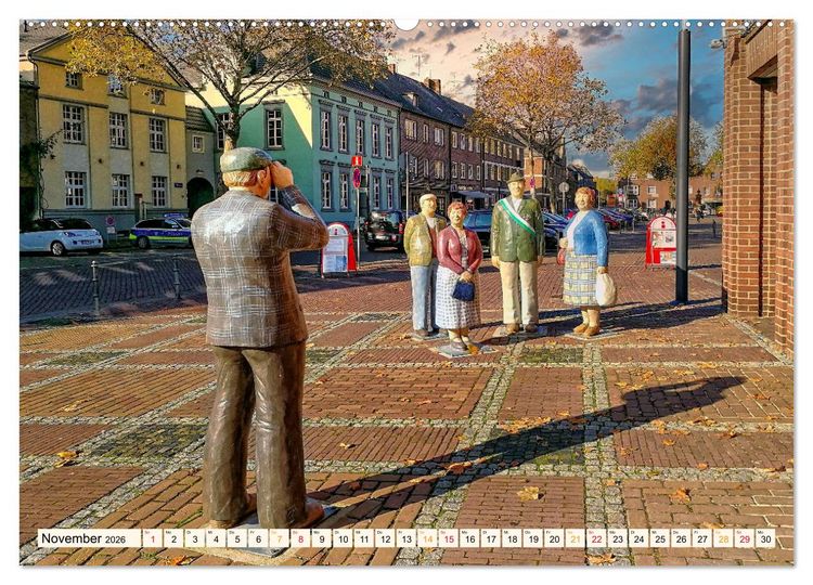 Produktbild: Reise durch Deutschland - Rees am Niederrhein (Wandkalender 2026 DIN A2 quer), CALVENDO Monatskalender