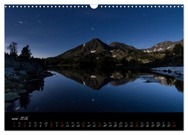 Produktbild: Miroirs des Pyr&eacute;n&eacute;es Catalanes (Calendrier mural 2026 DIN A3 vertical), CALVENDO calendrier mensuel