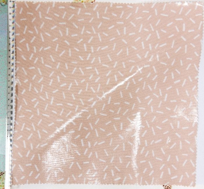 Produktbild: Stoff Puder, Striche Wei&szlig; 25 x 70 cm