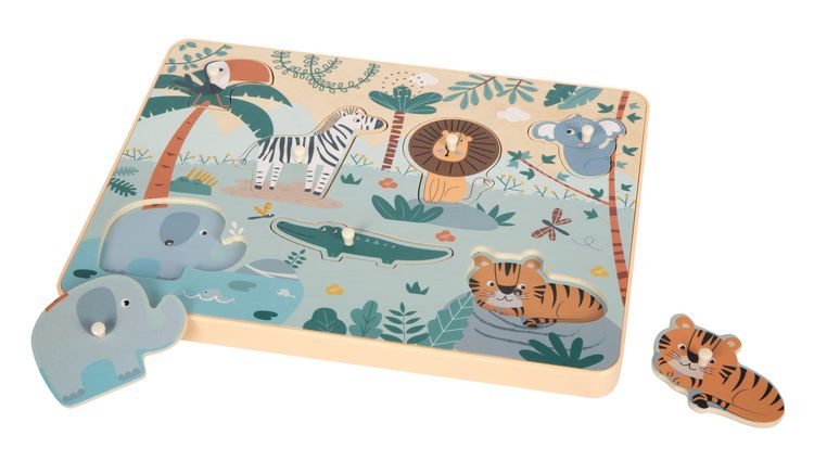 Produktbild: Setzpuzzle Tierlaute "Safari"