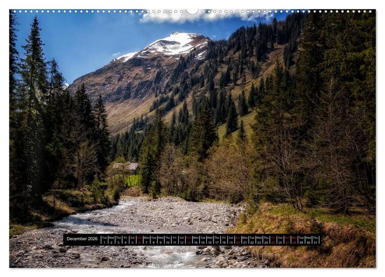 Produktbild: Landscapes of Swiss Alps (High Quality Premium Wall Calendar 2026 DIN A2 landscape),CALVENDO 12 Month Wall Calendar