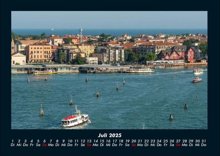 Produktbild: Venedig 2025 Fotokalender DIN A4