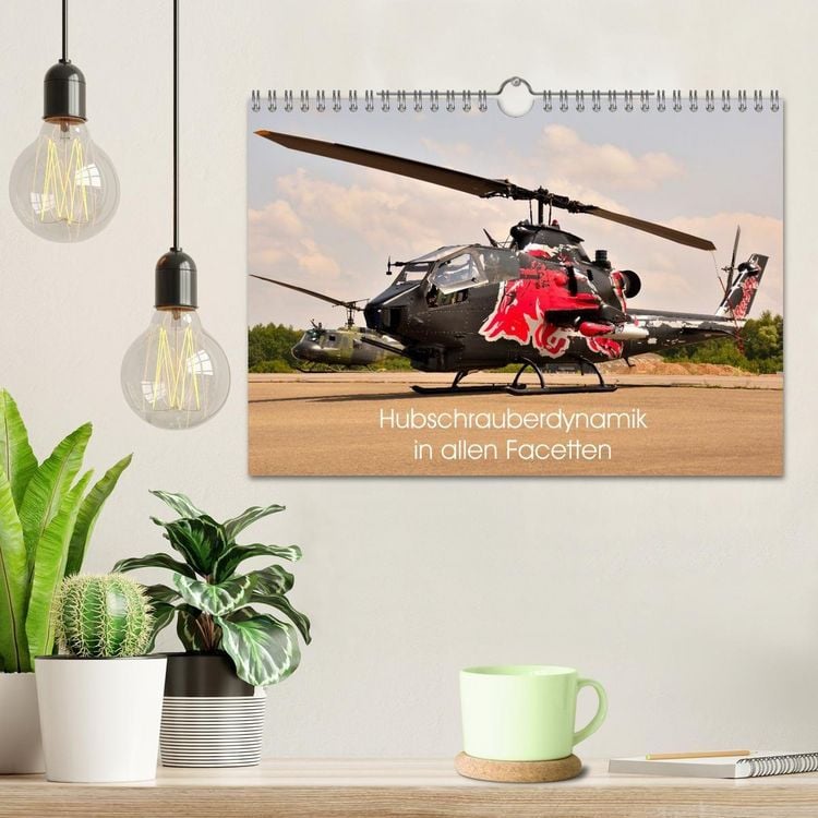 Produktbild: Hubschrauberdynamik in allen Facetten (Wandkalender 2027 DIN A4 quer), CALVENDO Monatskalender