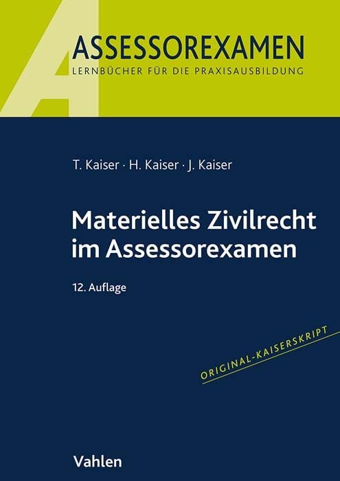 Produktbild: Materielles Zivilrecht im Assessorexamen