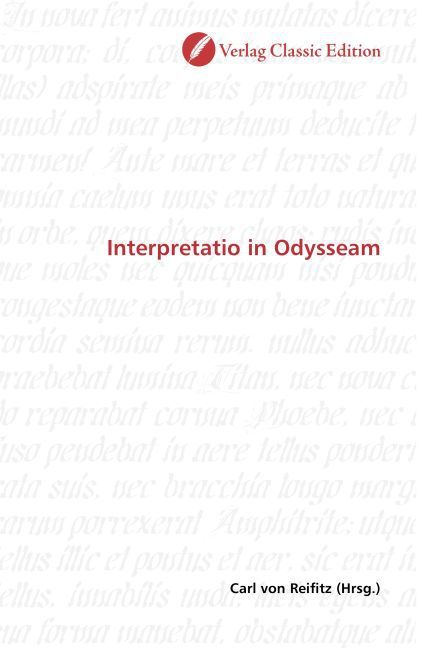 Produktbild: Interpretatio in Odysseam