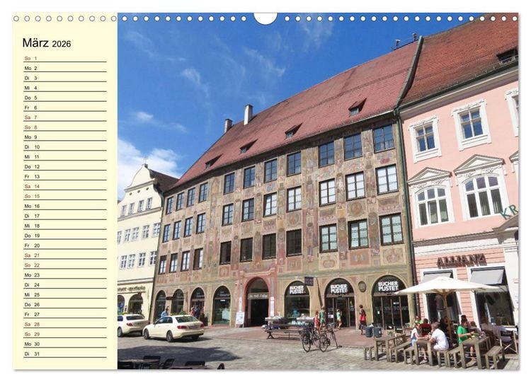 Produktbild: Landshut erleben (Wandkalender 2026 DIN A3 quer), CALVENDO Monatskalender