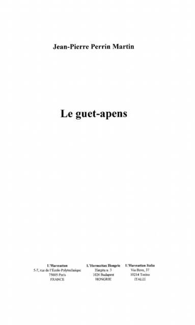 Produktbild: Guet-apens le