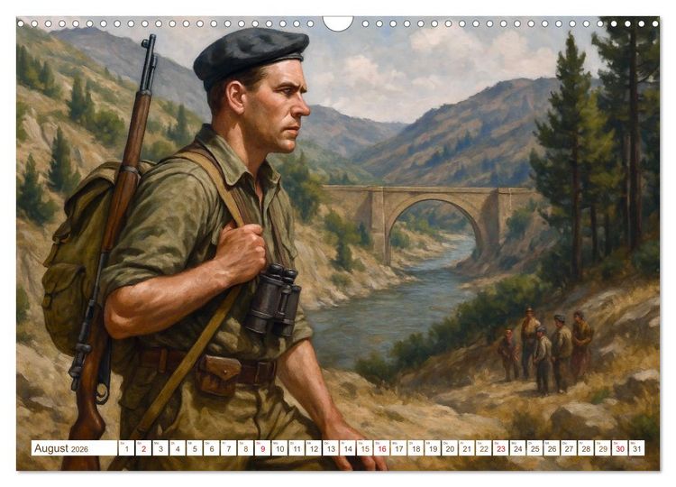 Produktbild: Ernest Hemingway (Wandkalender 2026 DIN A3 quer), CALVENDO Monatskalender