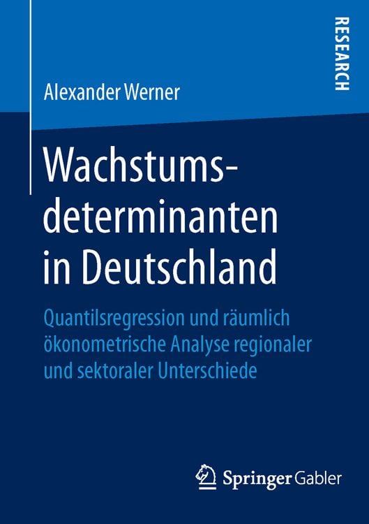 Produktbild: Wachstumsdeterminanten in Deutschland