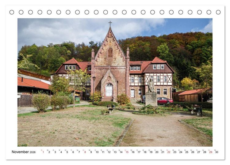 Produktbild: Stolberg im Harz (Tischkalender 2026 DIN A5 quer), CALVENDO Monatskalender