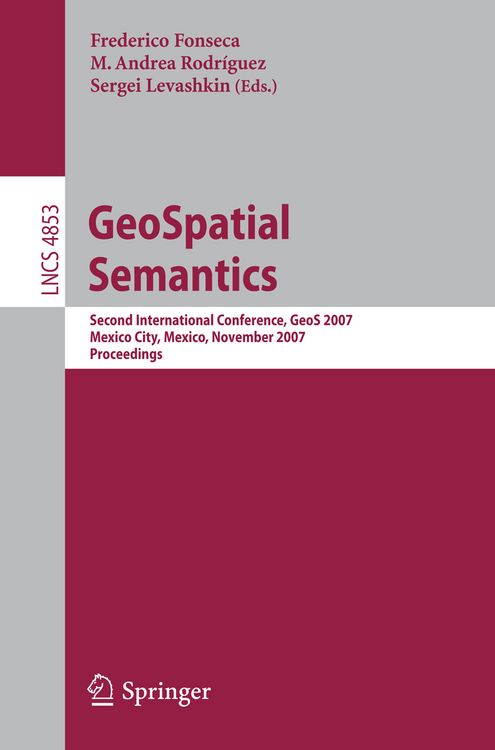 Produktbild: GeoSpatial Semantics