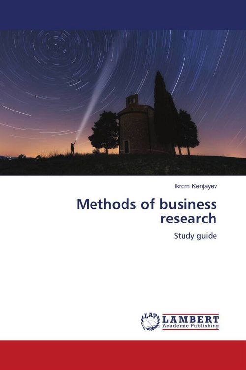 Produktbild: Methods of business research