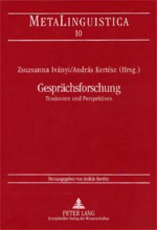 Produktbild: Gespr&auml;chsforschung