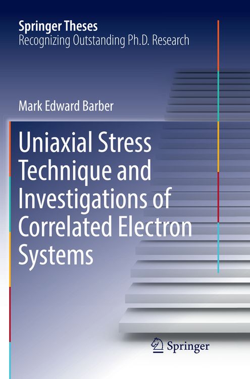 Produktbild: Uniaxial Stress Technique and Investigations of Correlated Electron Systems