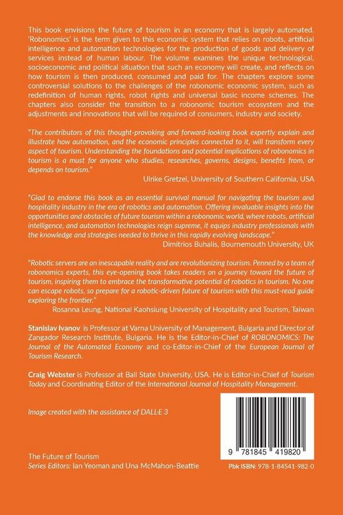 Produktbild: Future Tourism in a Robonomic World