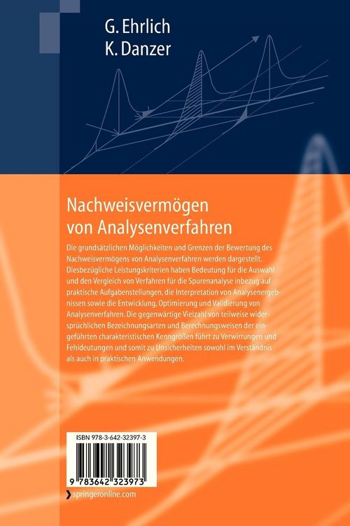 Produktbild: Nachweisverm&ouml;gen von Analysenverfahren