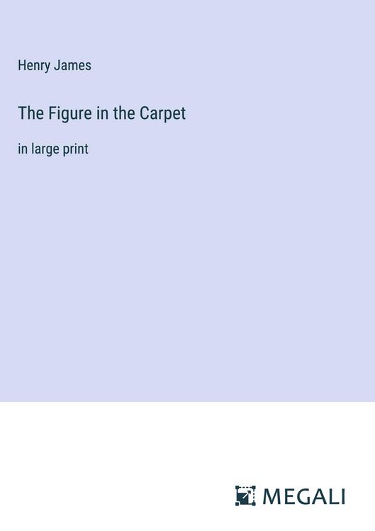 Produktbild: The Figure in the Carpet
