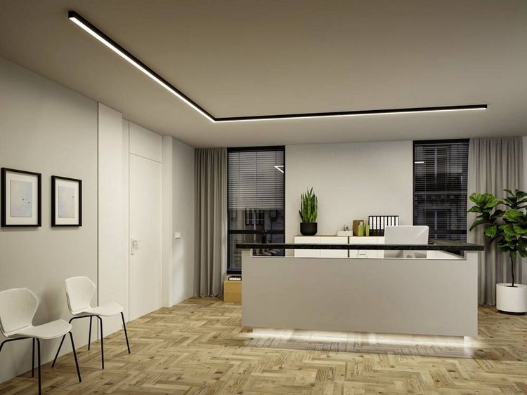 Produktbild: Paulmann 98171 Linion LED-Deckenleuchte LED 3.5W Schwarz