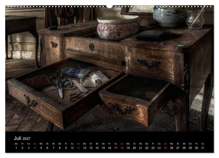 Produktbild: Lost Places - Auch der Verfall hat seinen Charme (hochwertiger Premium Wandkalender 2027 DIN A2 quer), Kunstdruck in Hochglanz