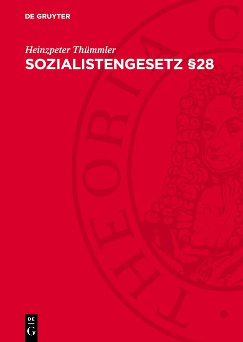 Produktbild: Sozialistengesetz &sect;28