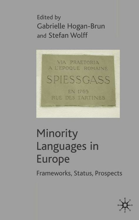 Produktbild: Minority Languages in Europe