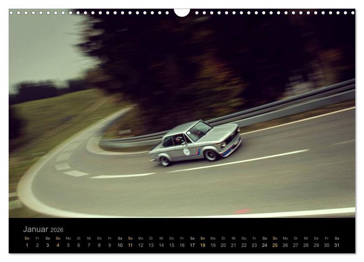 Produktbild: Classic BMW Racing (Wandkalender 2026 DIN A3 quer), CALVENDO Monatskalender