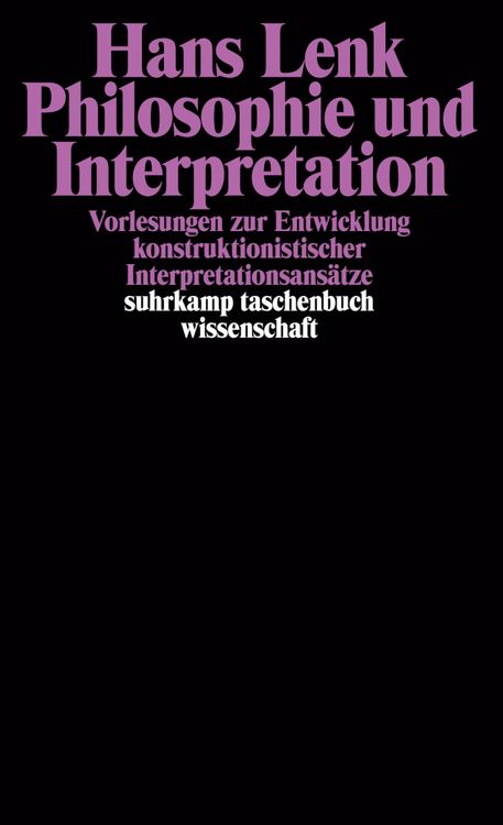 Produktbild: Philosophie und Interpretation