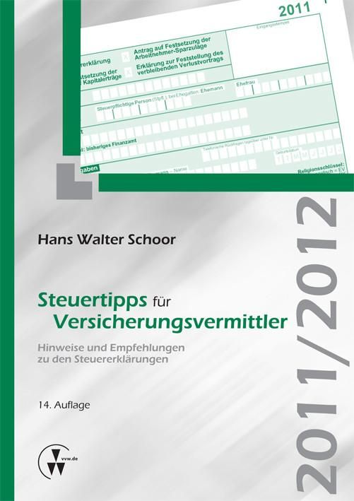 Produktbild: Steuertipps f&uuml;r Versicherungsvermittler