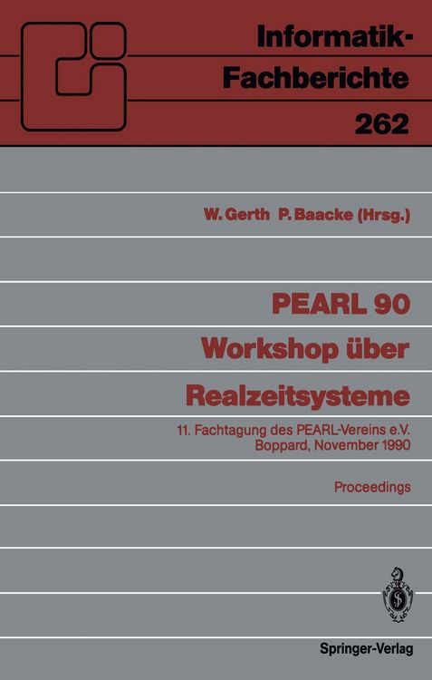Produktbild: PEARL 90 &mdash; Workshop &uuml;ber Realzeitsysteme