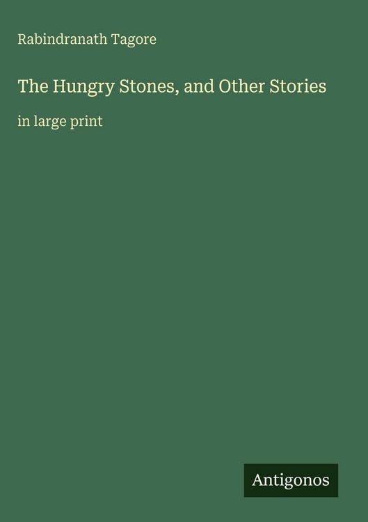 Produktbild: The Hungry Stones, and Other Stories