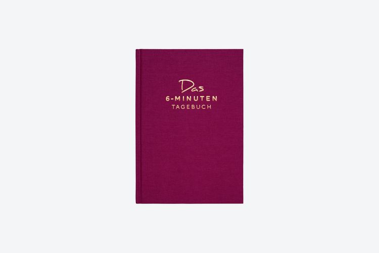 Produktbild: Das 6-Minuten-Tagebuch (rubin)