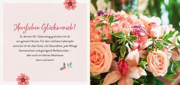 Produktbild: Was ich dir w&uuml;nsche zum 60. Geburtstag