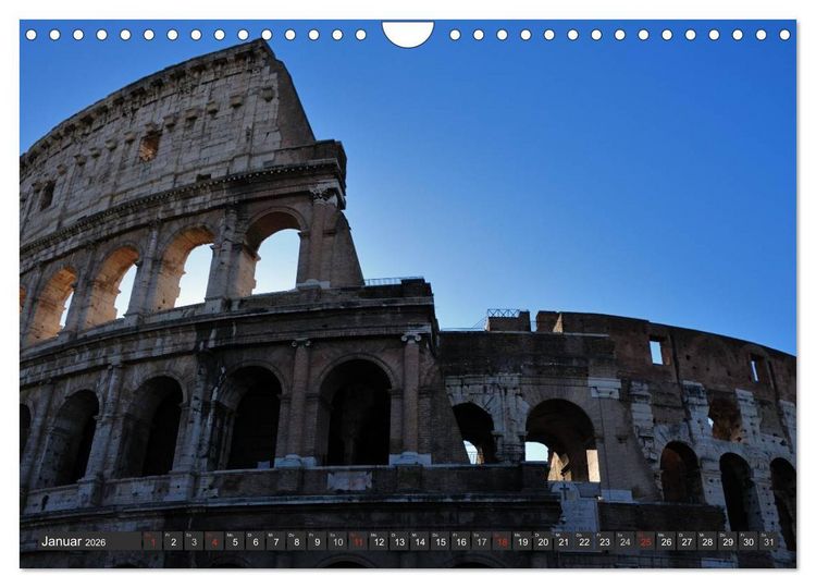 Produktbild: Spaziergang durch Rom (Wandkalender 2026 DIN A4 quer), CALVENDO Monatskalender