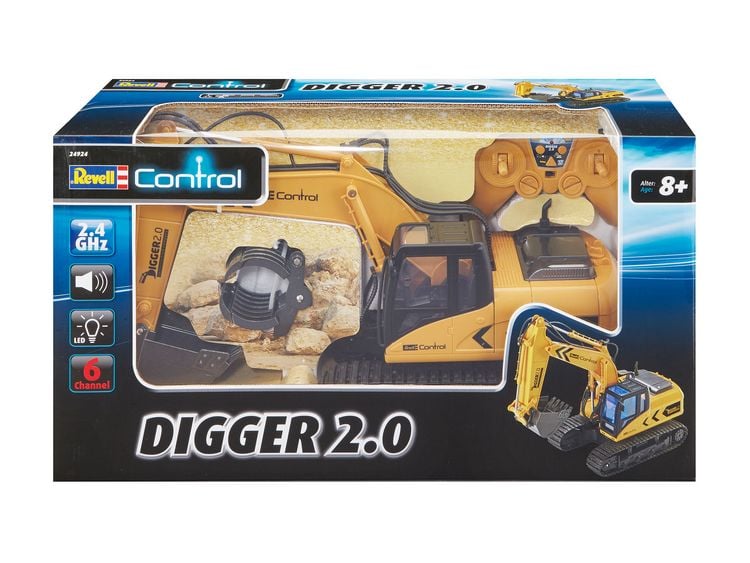 Produktbild: RC Bagger Digger 2.0, Revell Control Ferngesteuertes Auto